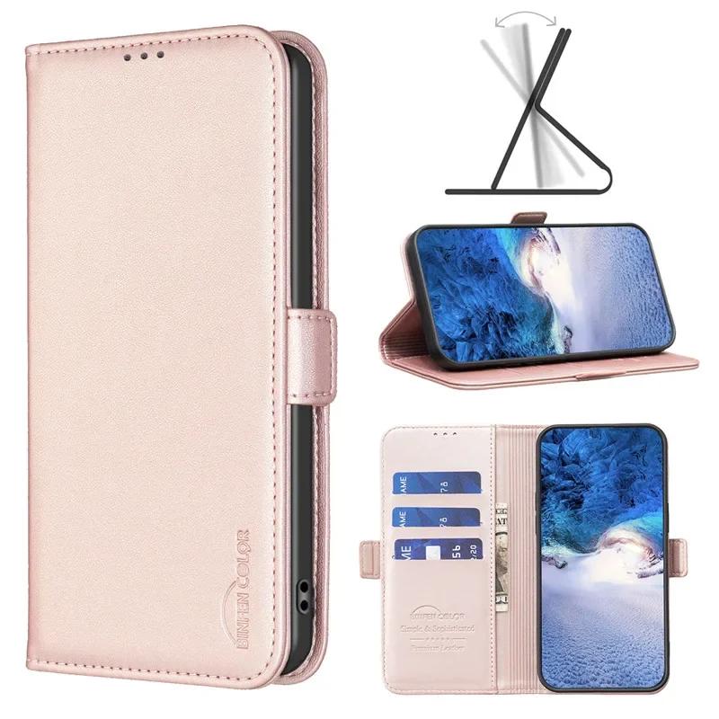 Wallet Flip Case on For iPhone 16 Pro Max Classic Phone Leather Cases For Apple iPhone16 Plus 16Pro Coque Card Slot Back Cover