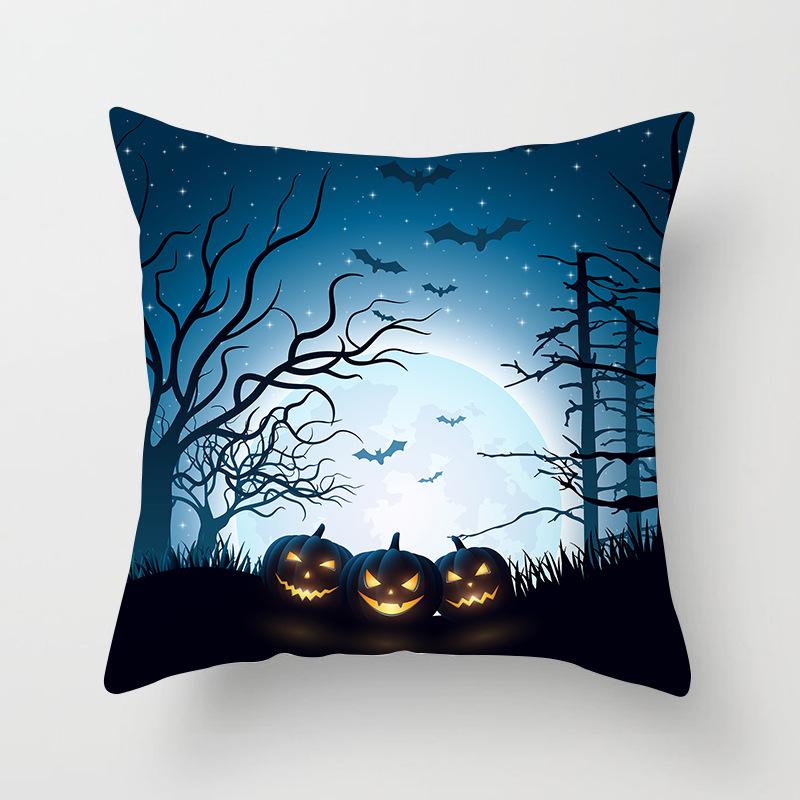 Pillow Covers Halloween Day Home Sofa Cushion Covers Office Supplies