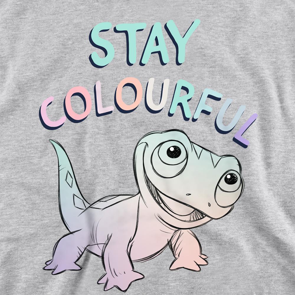 frozen Childrens/Kids Stay Colourful Bruni The Fire Spirit Heather Pullover Hoodie