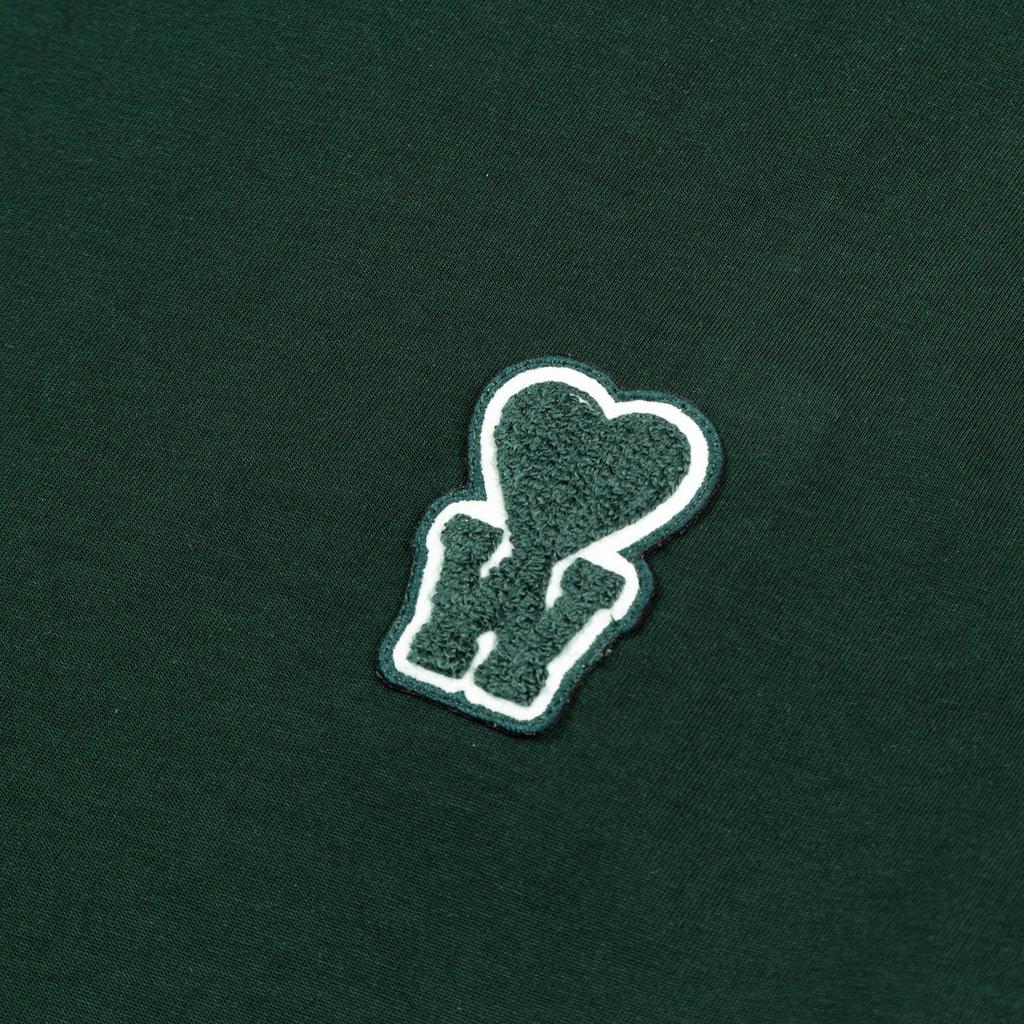 AMI Summer New Logo Contrasting Logo Couple Short Sleeved T-shirt