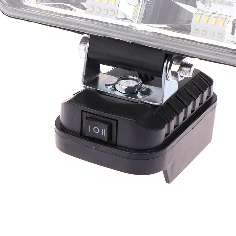 1 Piece Dual Usb Power Bank For Makita Lithium Battery Emergency Lights 2-7Inch Large Lens Car Led Work Lamp Light Torch