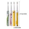 Smart Sonic Kids Electric Toothbrush with Timer Cartoon Animal Patterns Waterproof for 3-12 Years Child Health Oral Care Gift