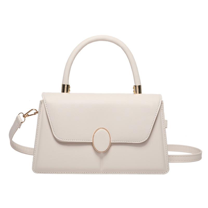2024 Summer Trendy Women s Small Square Bag High-end Minimalist Versatile Shoulder Crossbody Bag бежевый
