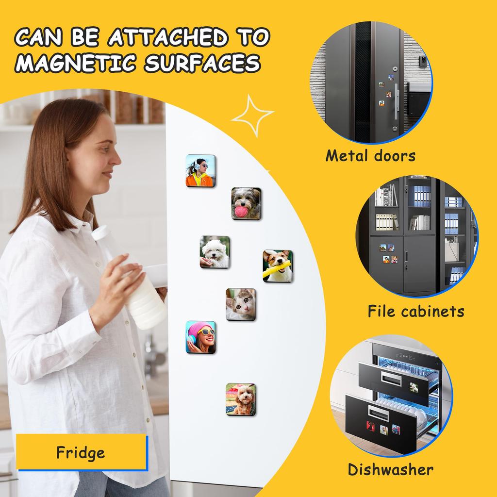 Badge Material, Square Badge Machine Parts, Square Badge Material, 50*50mm Square Badge Material, 100 Sets