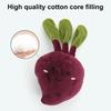 Plush Vegetable Dog Toy Boredom Stress Relief Stuffed Fruit Pet Chew Interactive