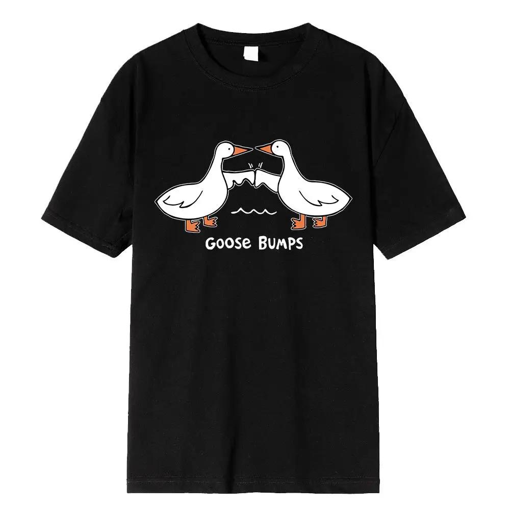 

Интернет-знаменитая большая белая утка, забавная футболка с принтом для мужчин и женщин, пара, короткий рукав, 100% хлопок, черная футболка, одежда с круглым вырезом XXXXXL небесно-голубой