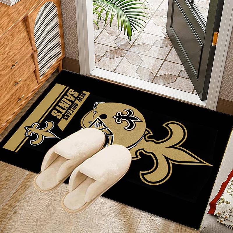 New Orleans Helmet Rug Office Carpet Non-Slip Mat, Chair Rug Floor Covering for Gaming, Bedroom, Living Room , Home Decor Christmas Gift