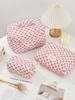 Simple Fresh Makeup Bag Large Capacity Multifunctional Cosmetic Storage Bag Portable Travel Toiletry Pouch for Cosmetics Brushes Toiletries Daily Use