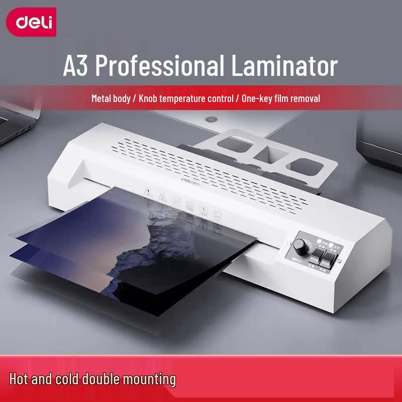 Deli GQ600 Laminator CN plug (adapter included)