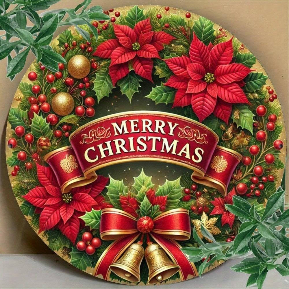 Metal Tin Sign 2D Flat Hanging Wall Art Home Decor Flat Metal Sign Hanging Ornament Decorative Wall Art
