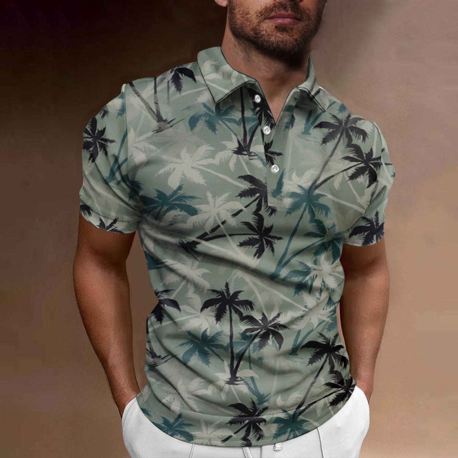 

Летний мужской топ с короткими рукавами для гольфа и микроэластичным покрытием Performance XXXL