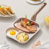 3 In 1 Egg Frying Pan for Breakfast Pancake Burger Sandwiches Nonstick Easy Clean Pancake Pan for Gas Stove & Induction Cooker