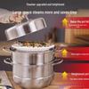 KBH 3-Layer Stainless Steel Steamer Pot