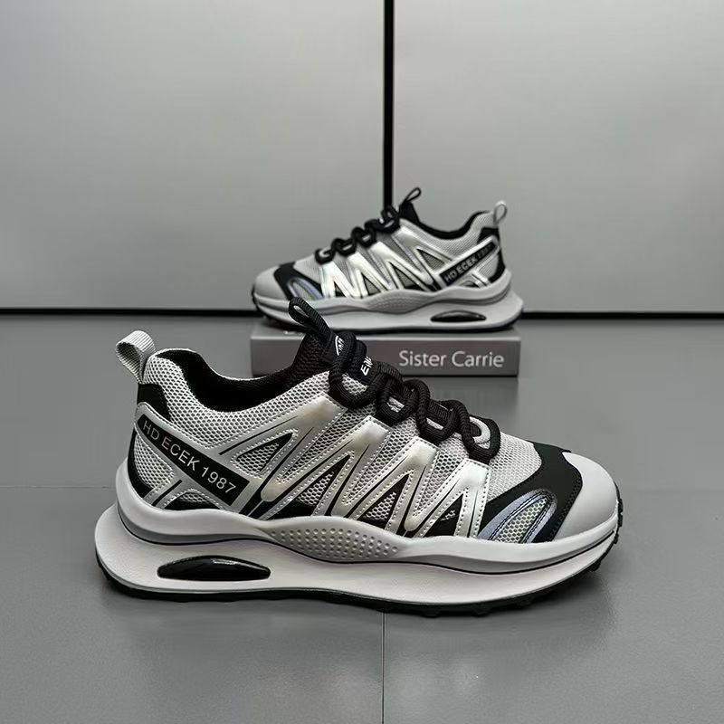 New Trendy Men's Shoes Mesh Breathable Fashion Sports Casual Shoes Trendy and Hot Comfortable Dad Shoes