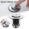 Langlebiger Kunststoff Waschbeckenablauf Pop-up Kern Auslaufsicher Moderne Badezimmerarmatur