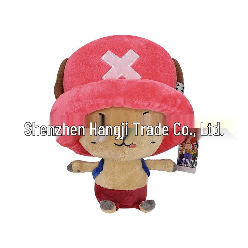 One Piece Luffy, Chopper & Zoro Plush Pendants – Creative Anime Dolls