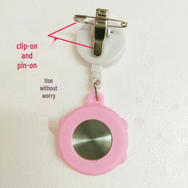 Luminous Retractable Clip-On Nurse Watch for Medical Professionals
