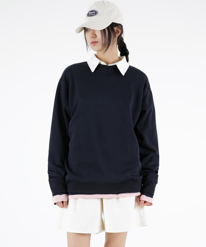 UMM Premium Double-Sided Plain Oversized Sweatshirt 2Xl 6 Colors (Type B)