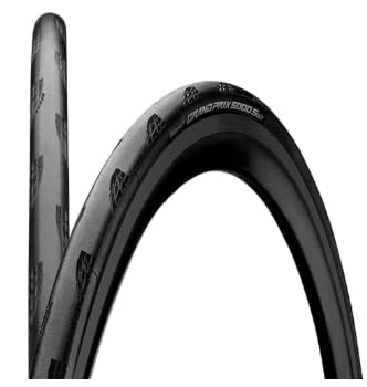 

Set of two Continental Grand Prix 5000 S TR tubeless tires (25-622 (700 x 25C), Black) [Parallel Import]