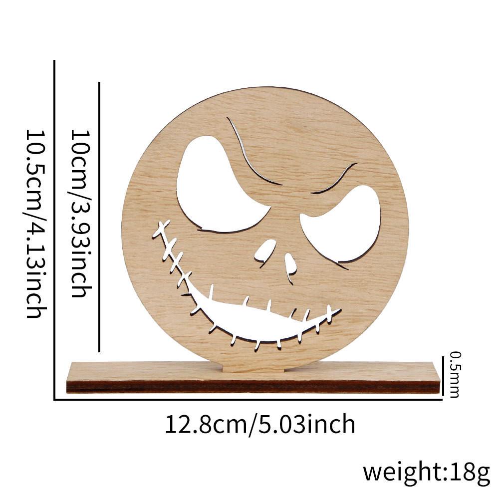 Candlelight Enchanting Wooden Projections Featuring Witches Ghosts And Scarecrows For Spooky Halloween Decor