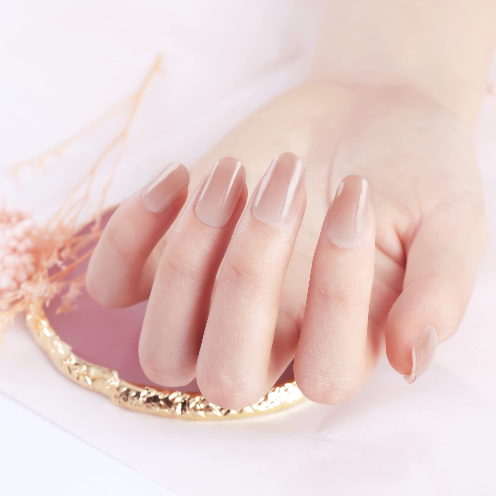 

DANNI TONI Gel Nail Hardening SGS Gel Nude Gift for Includes Tools & Stickers, Type, Long-Lasting (2 Weeks), Odorless, Waterproof, Certified, Stick-on