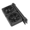 Fish Tank Cooling Fan 2 Speeds Adjustable Angle 2 Heads Aquarium Cooler Fans for Freshwater