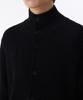 Musinsa Standard Boucle Ribbed High-Neck Cardigan [Black]