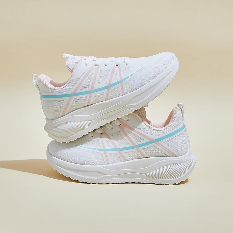 Lässige Dad-Schuhe für Damen, klobige Plateau-Sneaker, bequeme Schnür-Wanderschuhe, rutschfeste Tennis-Sneaker, atmungsaktive sportliche Laufschuhe für Damen