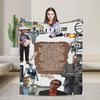 Dr. Gregory House Television Photo Collage Flannel Blanket Warm Throw Blanket for Outdoor Travel Office Bedspread Sofa Bed Cover