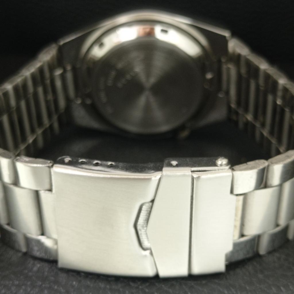 GENUINE VINTAGE SEIKO 5 AUTOMATIC 7009A JAPAN MENS BROWN DIAL WATCH A709180-1