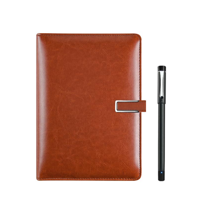 Factory Direct Sales Smart Notebook Writing Dawing Sync Sharing Office Business Digital Notepad Business Leather Notebook