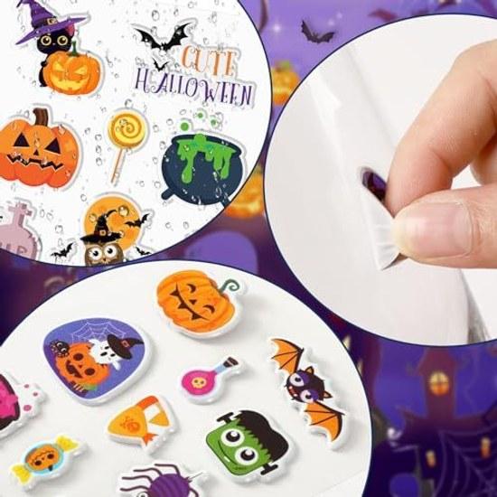 Halloween Stickers 240 Pieces 3D Decoration Reward