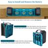 1-11Pcs Battery Holder for Makita 18V Battery,Wall Mount Batteries Storage Organizer for BL1811 BL1811 for Work Van,Shelf,Toolbo