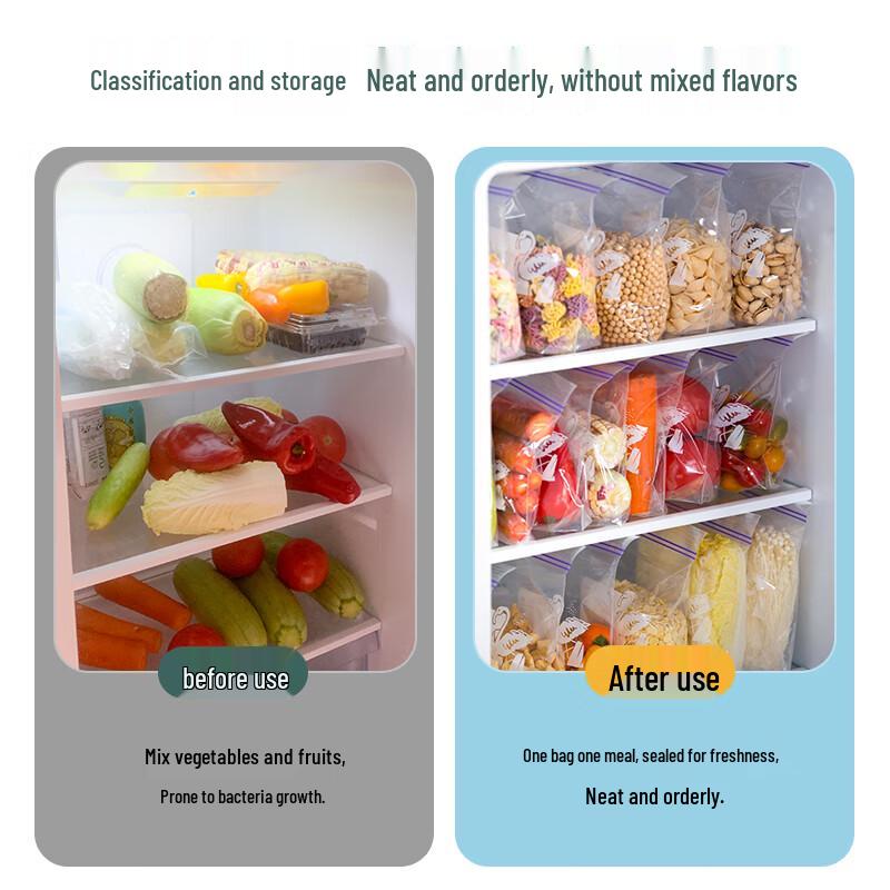 CHAHUA Bio Series Large Self-Sealing Food Storage Bags