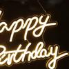 USB Neon Light LED Happy Birthday Light Indoor Home Decor Atmosphere USB Alphabet Light