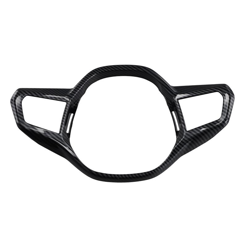 Car Steering Wheel Button Frame Panel Decoration Cover Trim For BMW 5 Series G60 2024 2025 Accessories