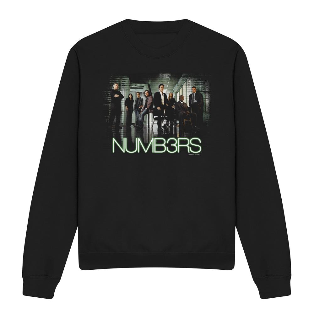 Numb3rs Unisex Erwachsenen Cast Sweatshirt
