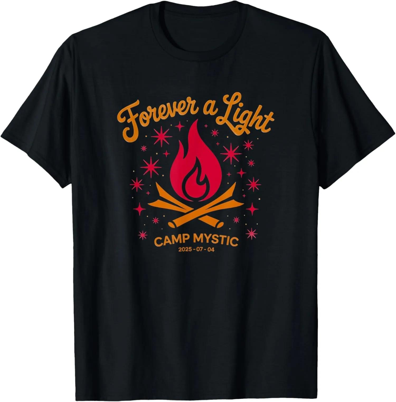 

Forever a Light Camp Mystic 2025 Graphic Tee Breathable Cotton Short Sleeve TShirt Trip S