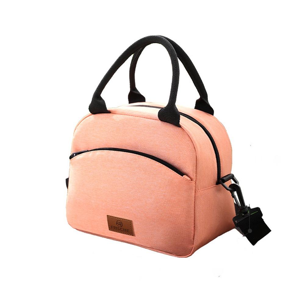 Oilproof Cooler Bag Leakproof Food Bag Portable Insulated Bag  Office