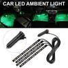 12led Car Interior Ambient Foot Strip Light Kit Backlight Atmosphere Decorative Auto 5v/12v Accessories Lamp Usb Neon Vehic S9x2