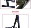 Guitar A-frame Foldable Dual-use Stand for Electric & Acoustic Guitars