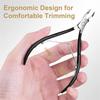 Nailpop Professional Stainless Steel Nail Cutter Scissor Nippers Function Cuticle Pusher Remover Manicure Nail Art Care Tool Kit
