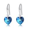 925 Silver Sapphire Blue Crystal Ocean Star Earrings – Perfect Gift for You or Your Best Friend