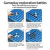 Dual-Side Flip Strategy Logic Game, Stem Educational Toy For Ages 6-12, 2-Player Brain Teaser For Spatial Thinking & Focus