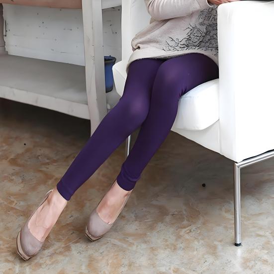 Women Pantyhose Elastic Tight Fit Slim Butt Lifting High Waist Design Leggings Thick Casual Yoga Pants