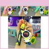 Cute Bear Astronaut Keychain Adorable Silicone Pendant For Backpacks And Car Keys