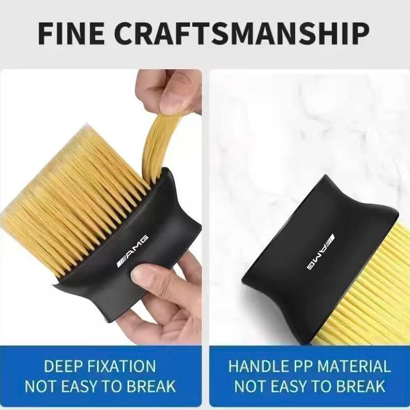 Car Cleaning Soft Brush Interior Stickers Air Outlet Seat Gap Clean Tools For Mercedes Benz AMG W211 W212 W213 W201 W210 W204