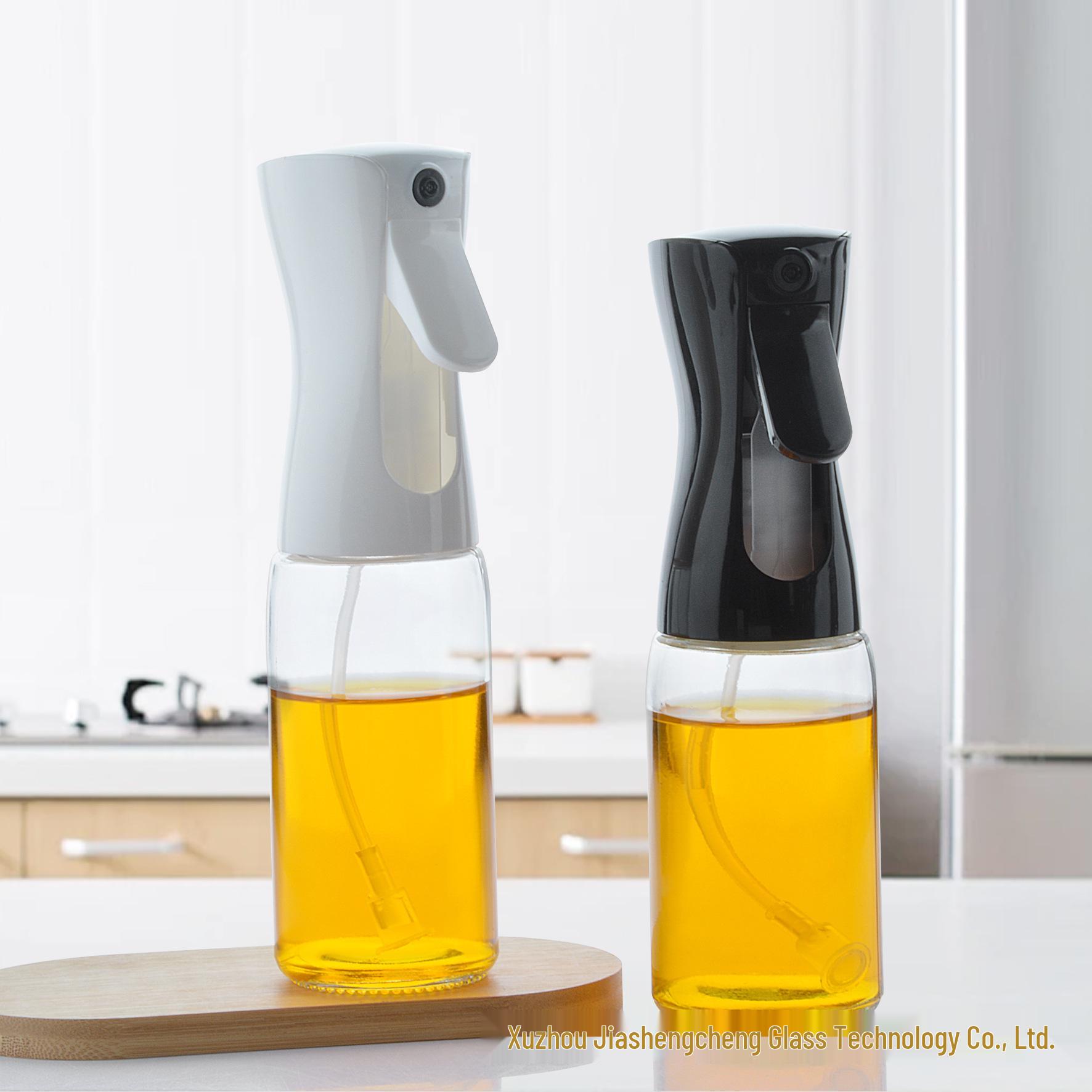 High Pressure Kitchen Oil Spray Bottle for Cooking and Air Fryers 200ml