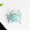 Chinese Zodiac Rabbit Resin Figurine With Crystal Waterdrop For Office Decor And Gift Giving