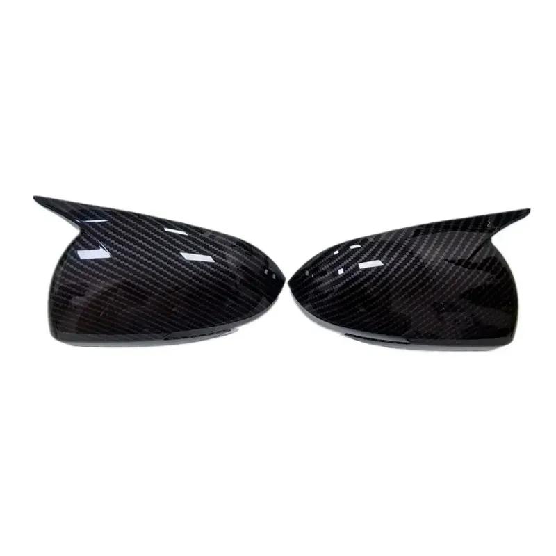 For Kia Seltos      Car Rearview Side Mirror Cover Wing Cap Exterior Door Housing Shell Trim Sticker